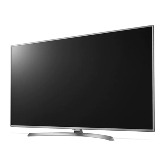 User Manuals: LG 70UJ657T-TA Smart LED TV