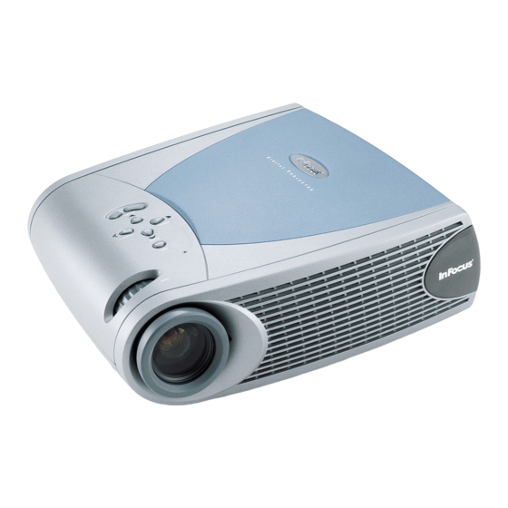 InFocus LP340 Reference Manual