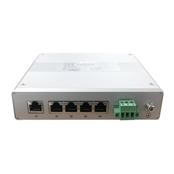3onedata IES215-1GX-4G Quick Installation Manual
