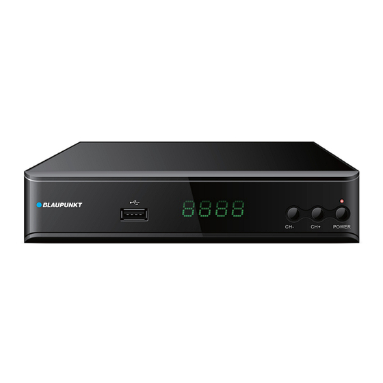 Blaupunkt BTV3TB Instruction Manual