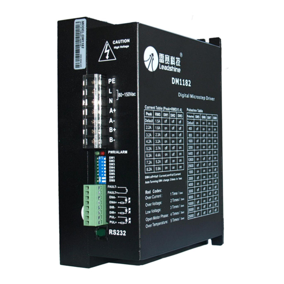 Leadshine DM1182 User Manual