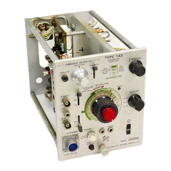 Tektronix 1A5 Instruction Manual
