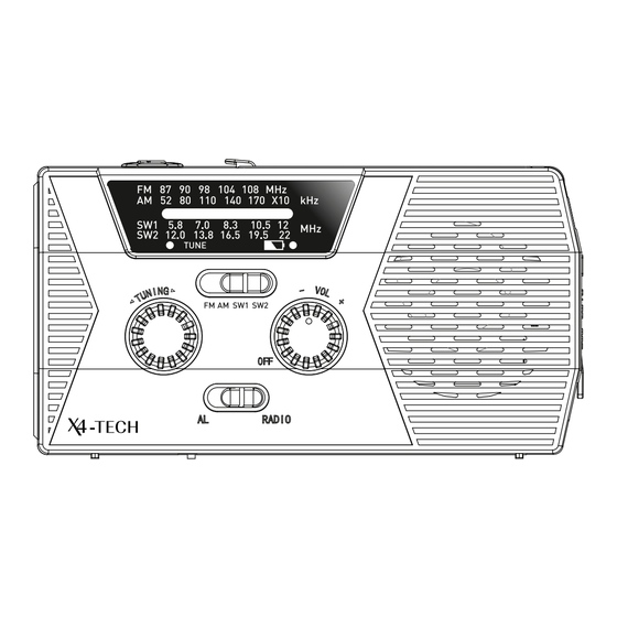 X4-TECH 702038 User Manual
