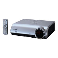 Sharp Notevision PG-MB60X Operation Manual