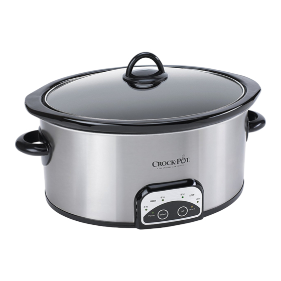 Crock-Pot Smart-Pot Owner's Manual