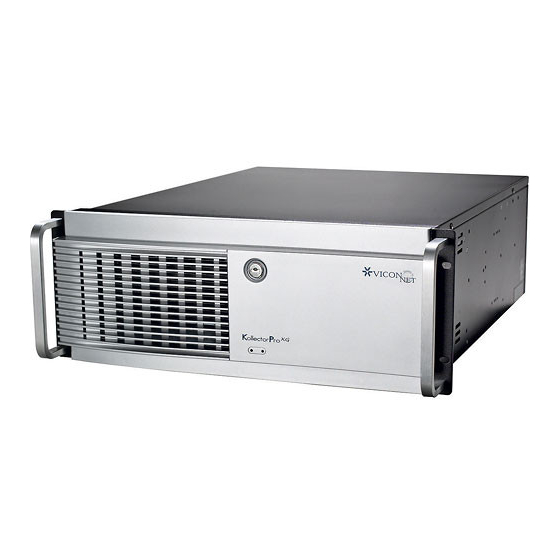 Vicon Kollector Elite XG Connection Manual