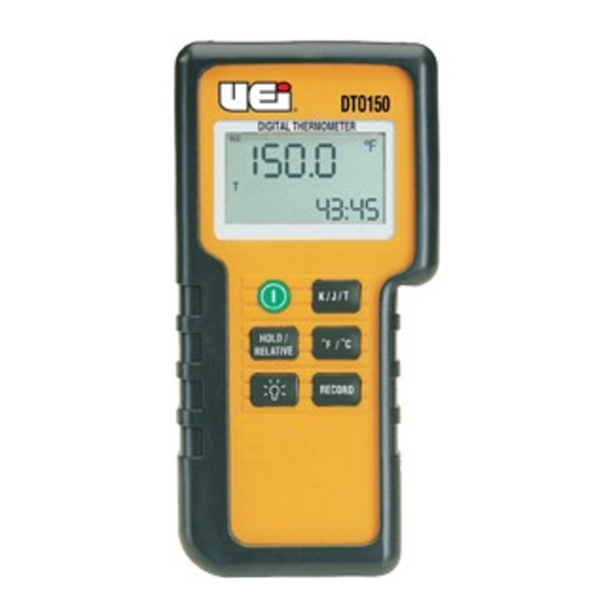 UEi DT150 Instruction Manual