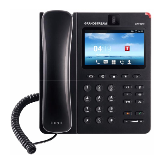 User Manuals: Grandstream Networks 3275 IP Phone