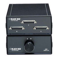 Black Box Switch User Manual