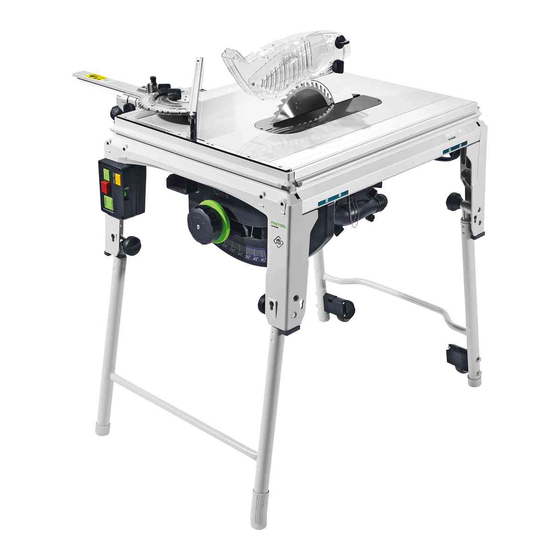 Festool TKS 80 EBS Original Instructions Manual