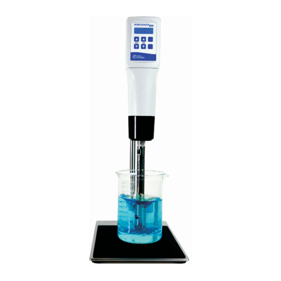 Fisher Scientific fisherbrand 850 User Manual