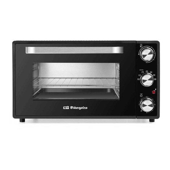 Orbegozo HOT 386 Convection Tabletop Oven Manuals