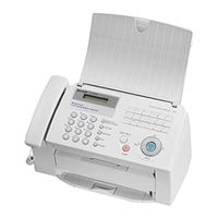 Sharp UX B700 - B/W Inkjet - Fax Operation Manual