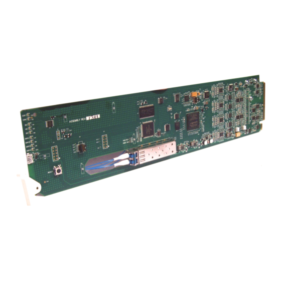 Cobalt Digital Inc 9433-EMDE-75/110 Manuals