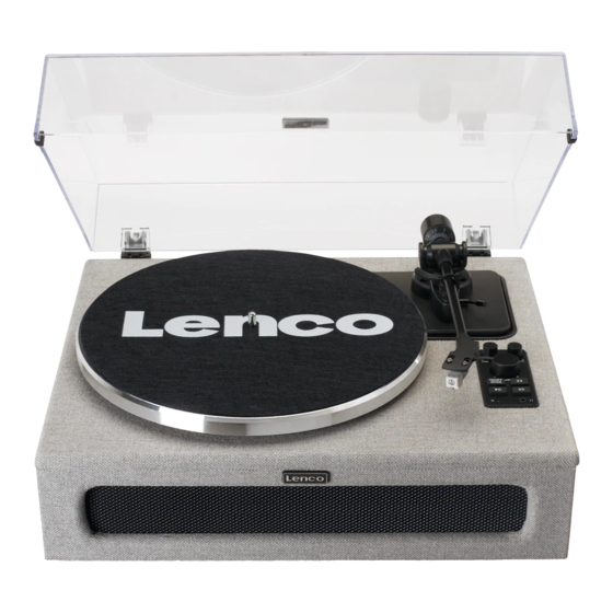 LENCO LS-440 User Manual