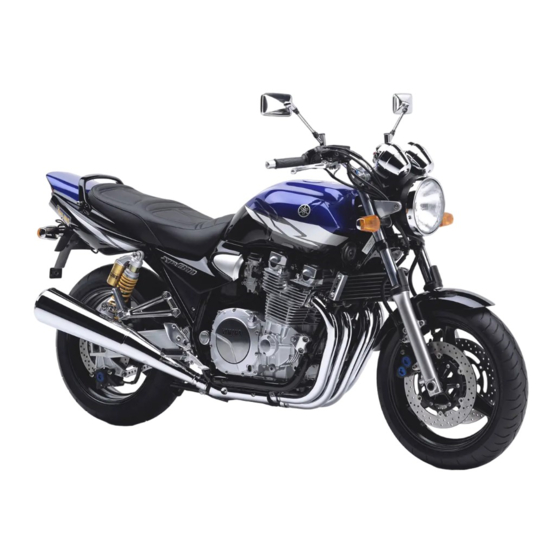 Yamaha XJR1300T 2004 Owner's Manual