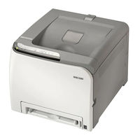 Ricoh C220N - Aficio SP Color Laser Printer Hardware Manual