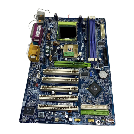 Gigabyte GA-7VA Socket Motherboard Manuals