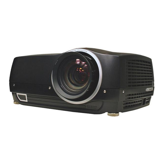Digital Projection dVision 30 User Manual