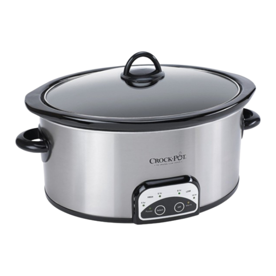 Crock-Pot Smart-Pot Owner's Manual
