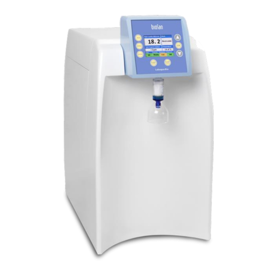 Biosan Labaqua Trace User Instructions