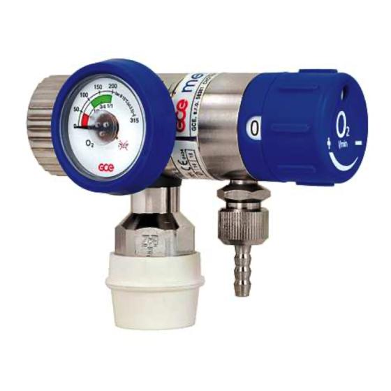 User Manuals: GCE MEDIREG II Medical Oxygen Regulator