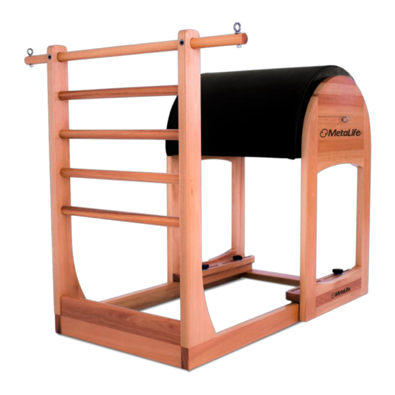 MetaLife LADDER BARREL Equipment Fitness Manuals