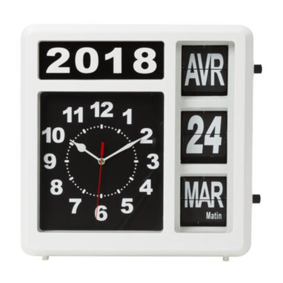 Perel WC105 Alarm Clock Manuals