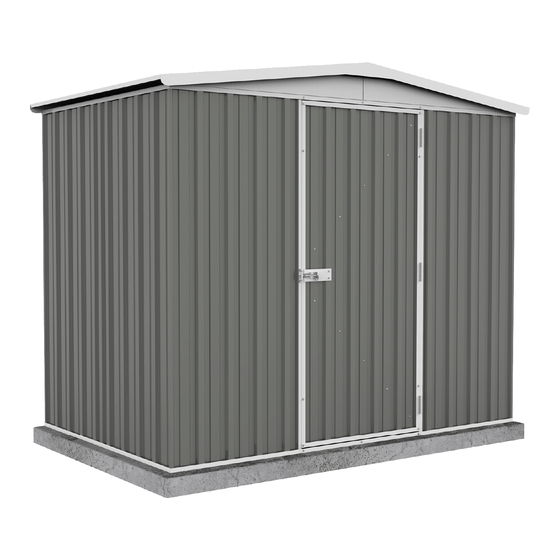ABSCO SHEDS 23141RK Manual
