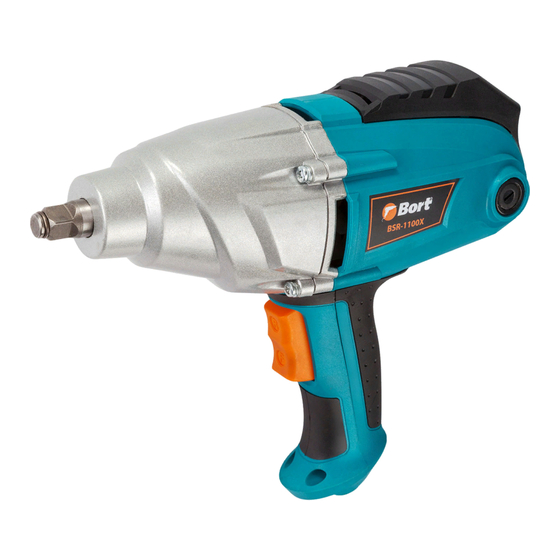 User Manuals: Bort BSR-1100X Electric Impact Wrench