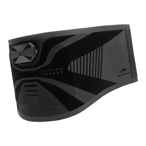 SUPMOGO Fitness Wearable Belt User Manual