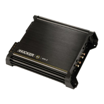 Kicker DX200.4 User Manual