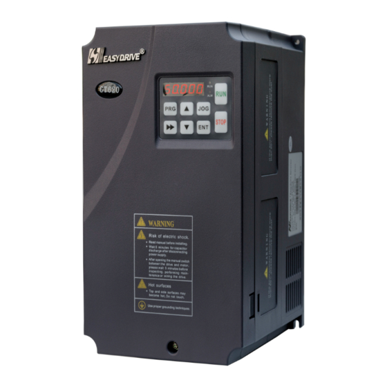 EasyDrive GT610 Series Servo Drive Manuals