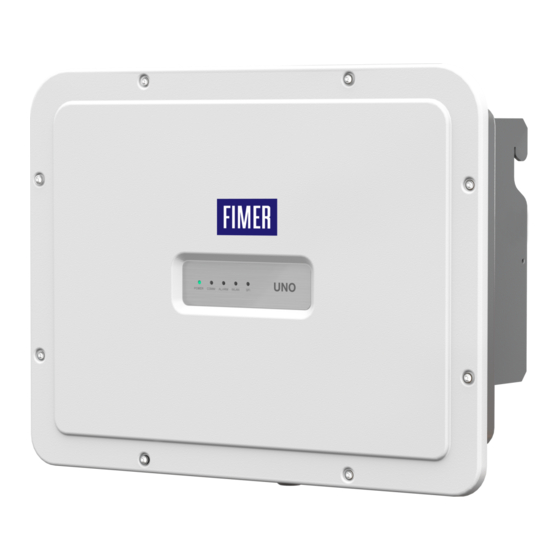 Fimer UNO-DM-6.0-TL-PLUS-Q Product Manual