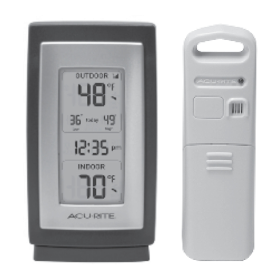 AcuRite 00826 Instruction Manual