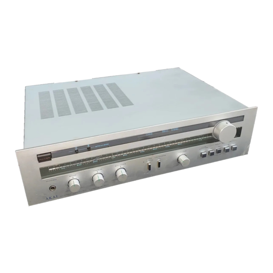 Akai AA-R11 Service Manual