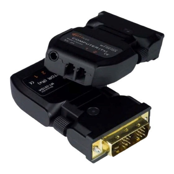 NTI XTENDEX ST-2FODVI-LC Installation And Operation Manual