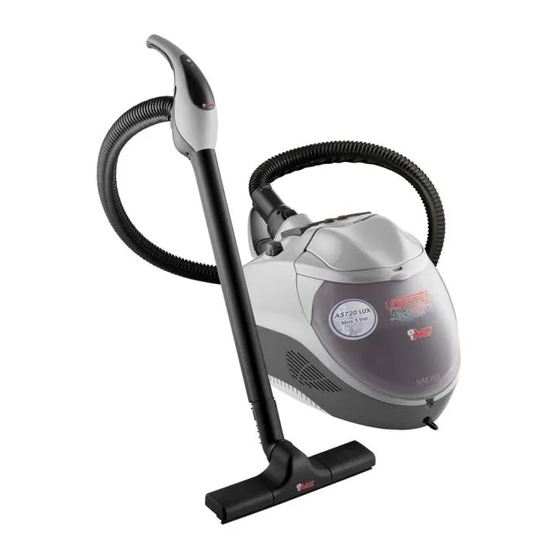 POLTI VAPORETTO LECOASPIRA AS 720 LUX Usage Instructions