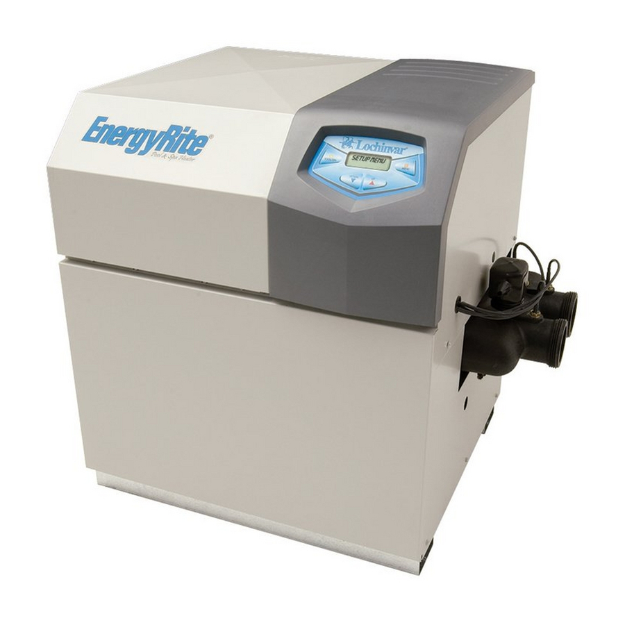 Lochinvar EnergyRite ER152 Installation & Operation Manual