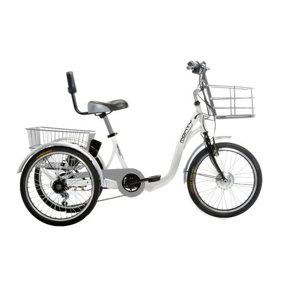 Monty e-bike E-132 User Manual