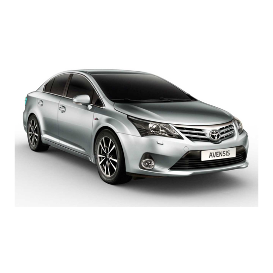 Toyota Avensis Owner's Manual