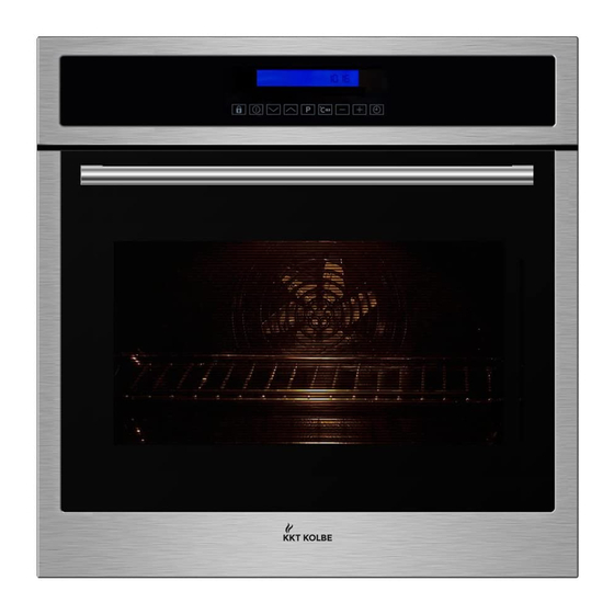 KKT KOLBE EB8200ED Built-in Electric Oven Manuals