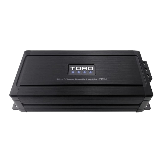Toro MRX4 Owner's Manual