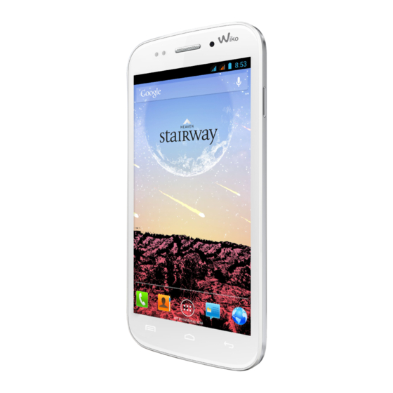 Wiko STAIRWAY Quick Manual