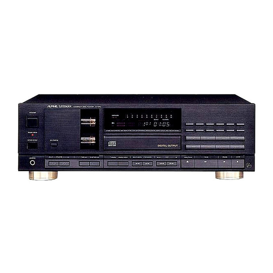 Luxman D-105U Service Manual