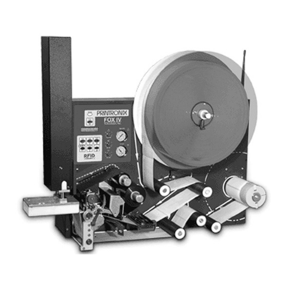 Printronix SLPA7000 Label Maker Manuals
