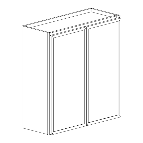CABINETS TO GO Findley & Myers WC2442 Assembly Instructions