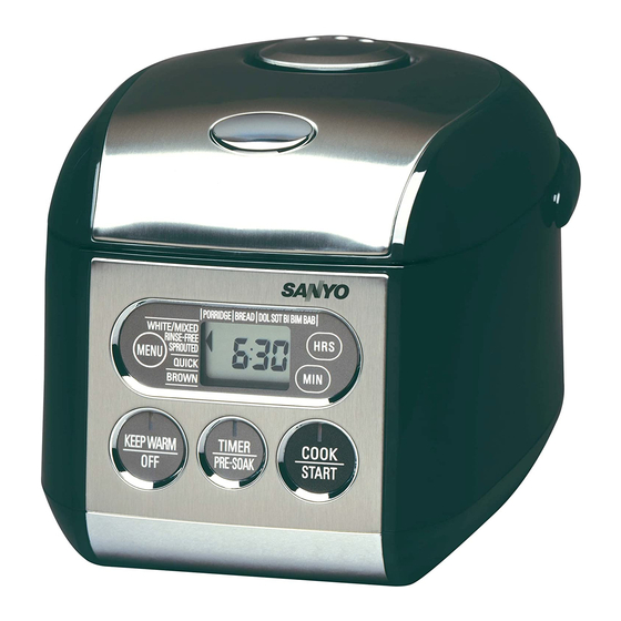 Sanyo ECJ-S35S - Micom Rice Cooker Manuals