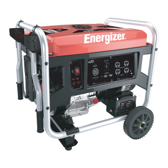 Energizer eZG7250 User Manual