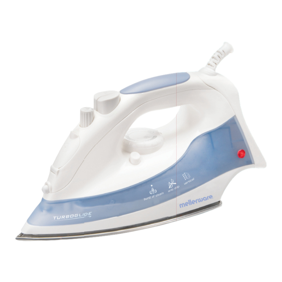 Mellerware TURBO GLIDE 2 3 4 5 02 0 0 0 W Instructions Manual
